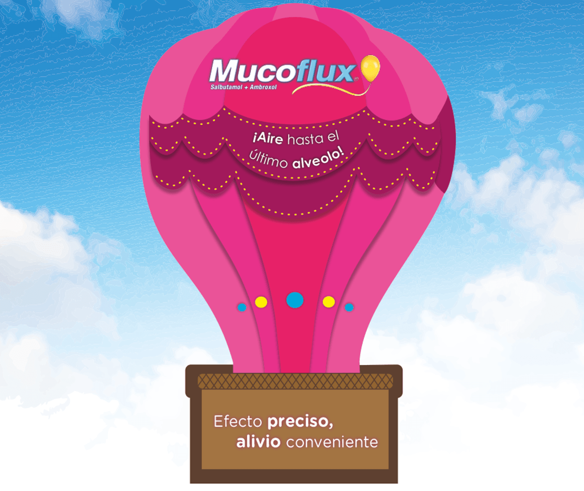  Mucoflux: ¡Aire hasta el último alveolo!